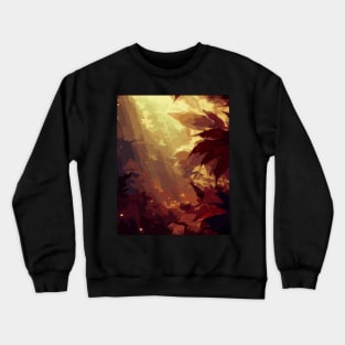 Autumn forest pattern Crewneck Sweatshirt